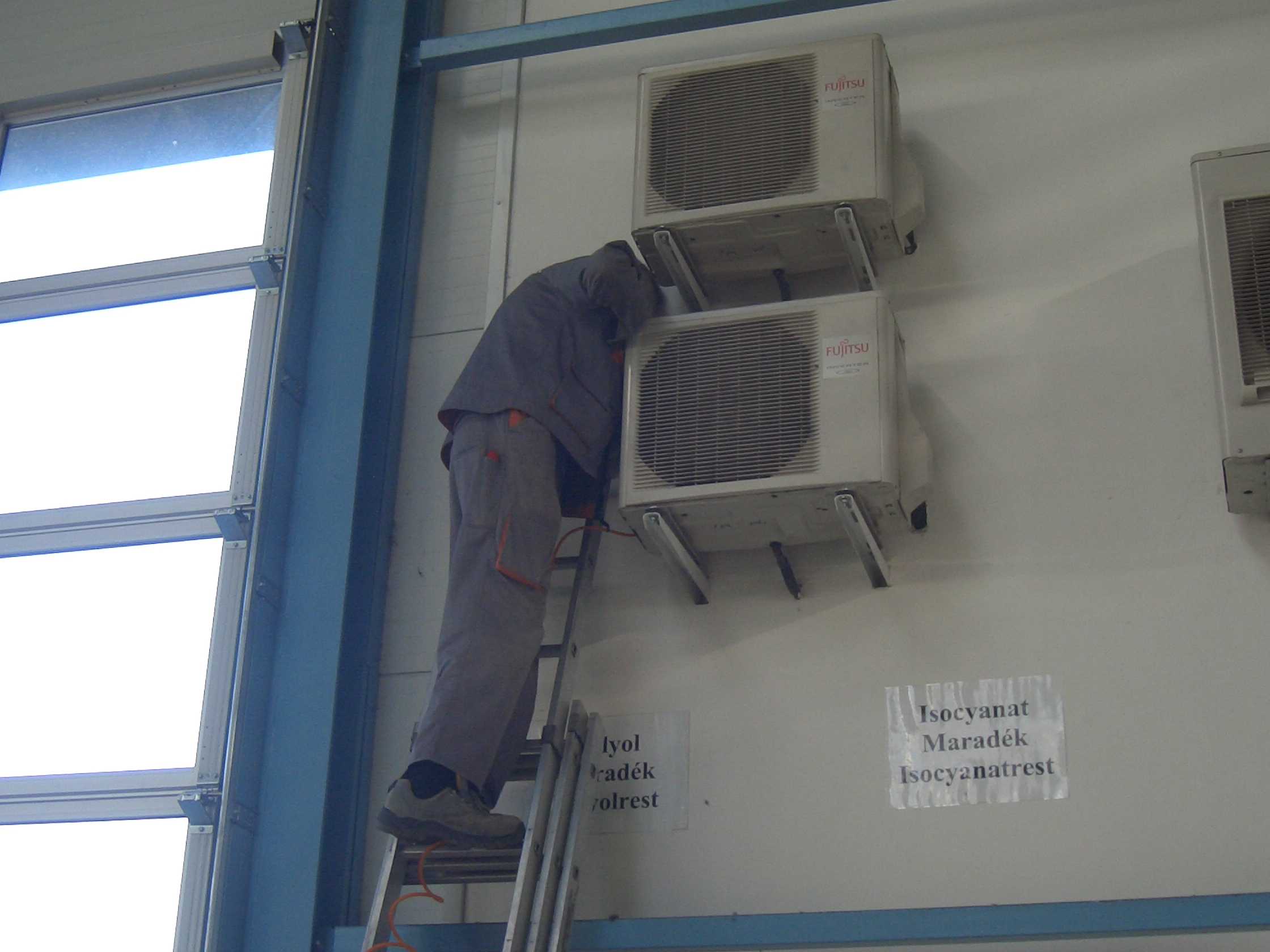 Kültéri klíma szerelés